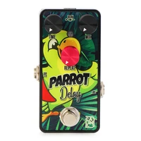 caline g010 parrot delay guitar effect pedal guitar accessories digital delay with pristine repeats for classic 80s tones