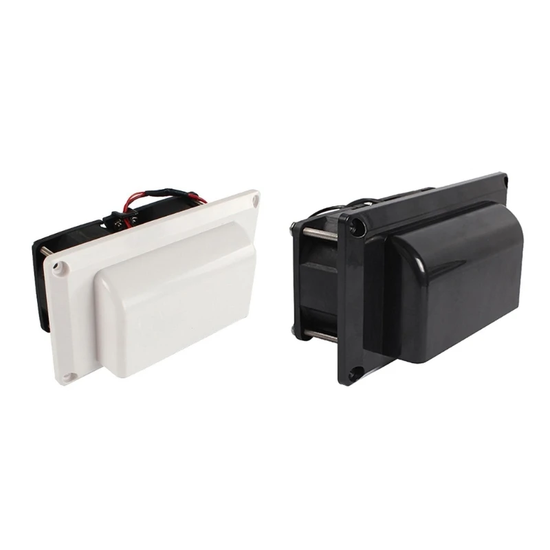 

G99F Car Exhaust Fan Side Mounted Air Outlet 12V Motorhome Roof Vent Fan Silent Energy Saving for Home Trailer Travel Caravan