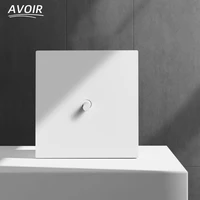 avoir classic light switch 2 way vintage style wall socket with usb white stainless steel panel power outlets eu uk french plug
