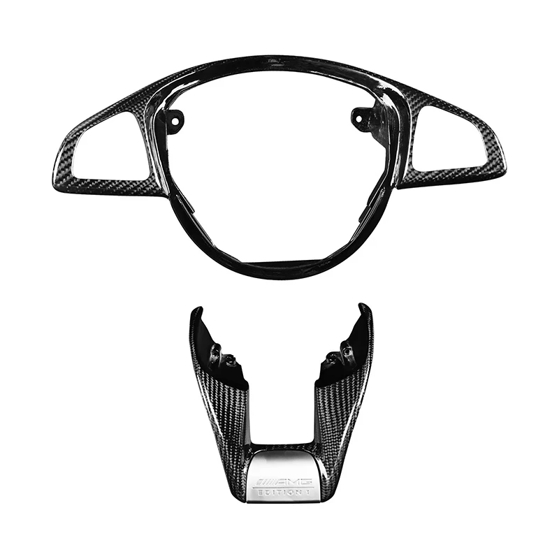 

Steering wheel modification for AMG 4 pieces A with metal label Fit for Benz W205 W205 C63 C63S W218 W213 W117 W166 W217 W176