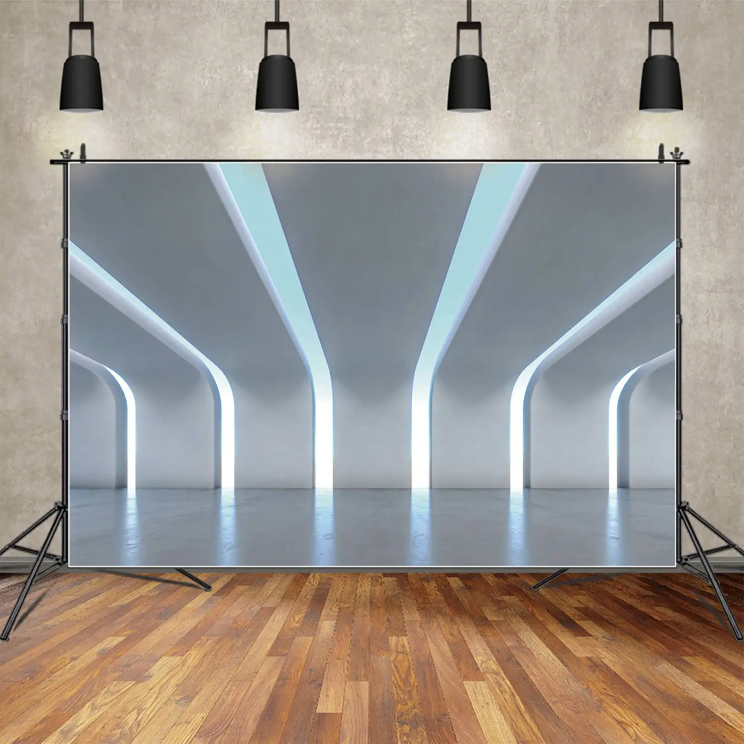 

Неоновые 3D геометрические настенные фоны для фотосъемки с изображением пространства персонализированные детские фотобудки фотографические фоны баннеры