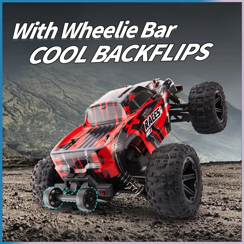 HXRC 8609 8610 1:14 55 км/ч 4WD Радиоуправляемая машина со стандартным дистанционным