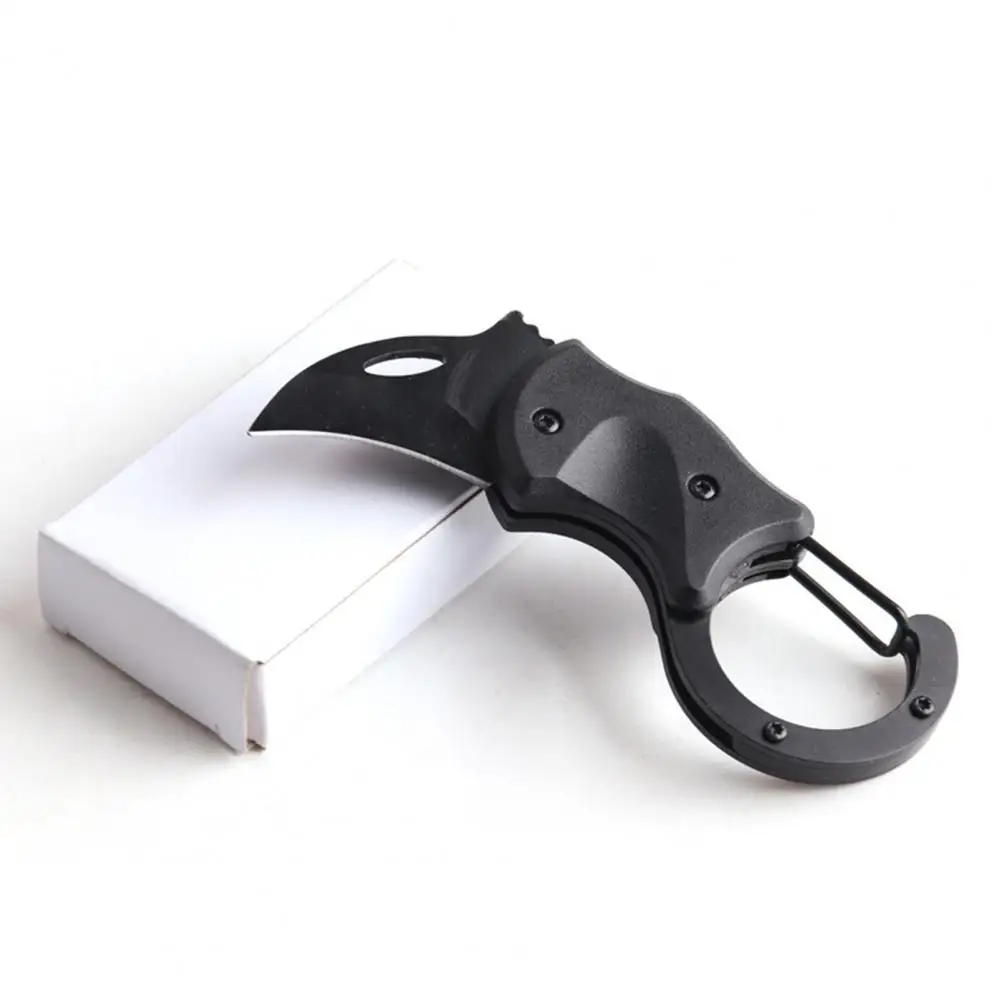 

Portable Hanging Hole Anti-rust Comfortable Grip Mini-folding Cutter Household Supplies Mini Cutter Key Pocket Cutter
