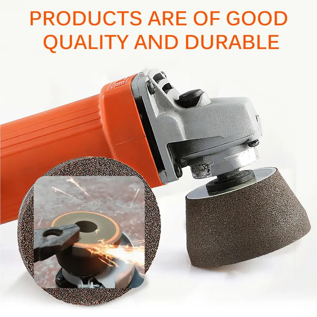 

50 Grit Stone Polishing Wheel Thickened Solid Angle Grinder Grinding Head Processing Stone Carving Tool