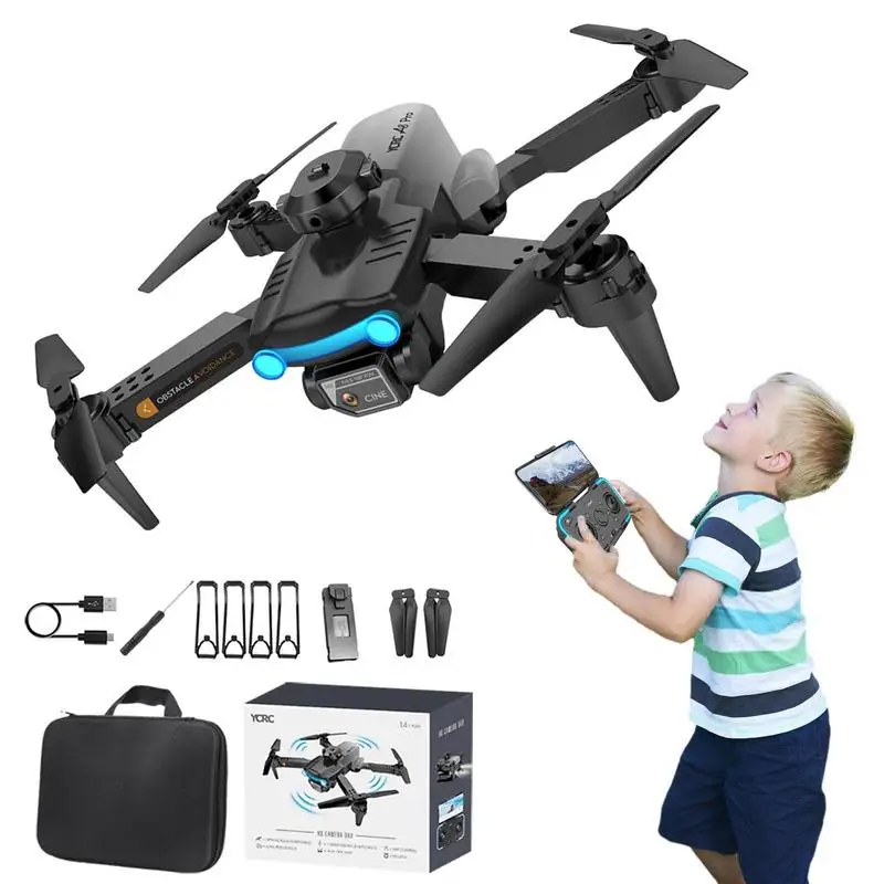 

Drones Foldable GPS Drone With 4K Camera For Adults Quadcopter Drones With Auto Return 15 Mins Long Flight Circle Fly Waypoint