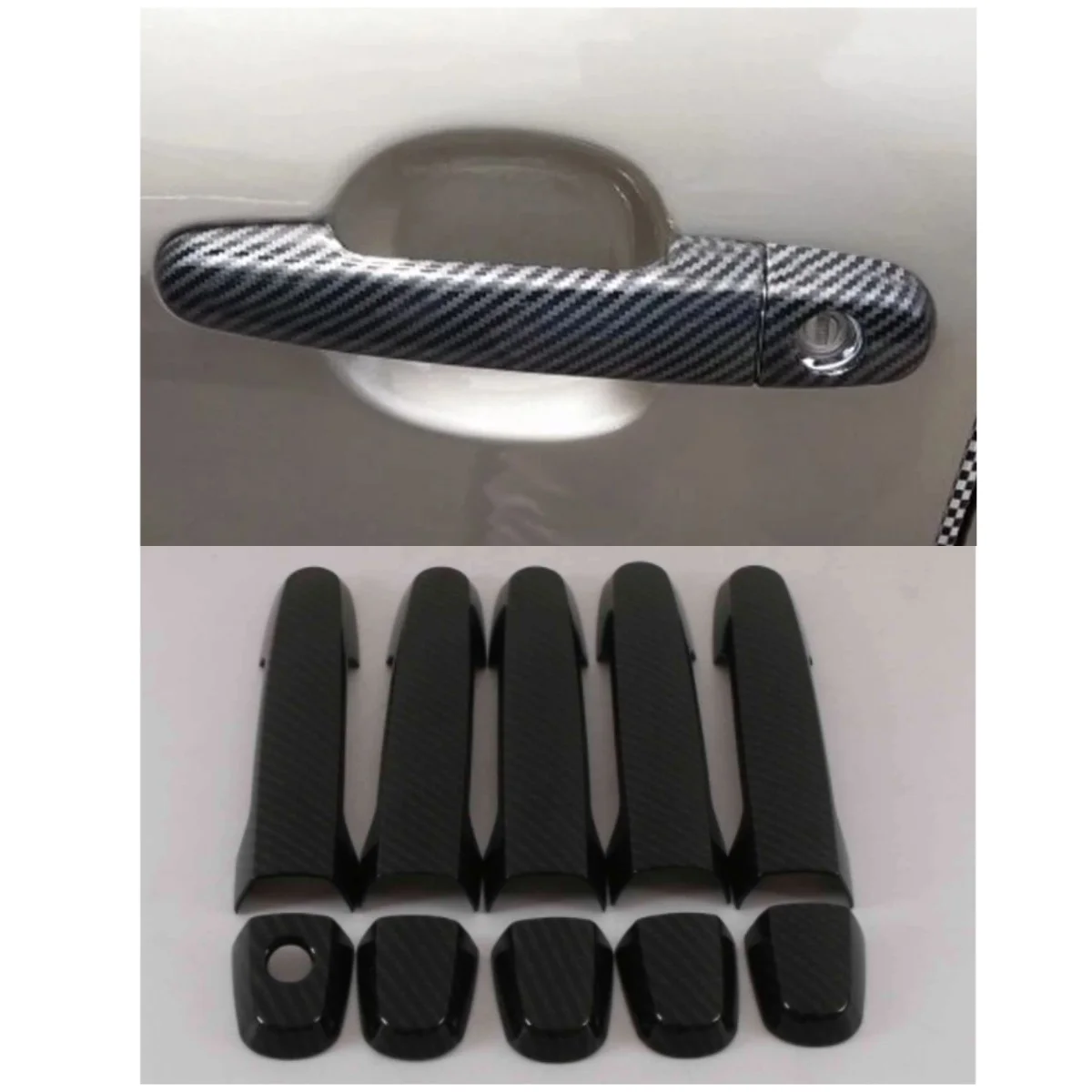 Наружная Дверная ручка Крышка боковая рамка крышка защитная накладка для 2006-2012