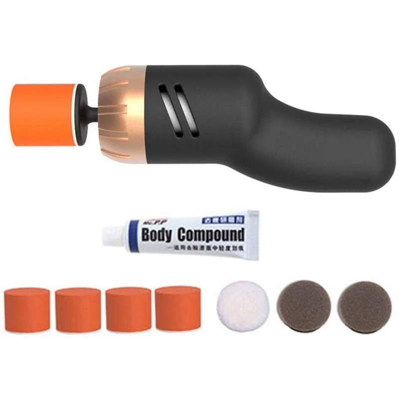 

New12V 60W Car Electric Polisher Cleaning and Polishing Waxing Machine Automobile Surface Scratch Repair Tool