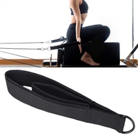 hot%ef%bc%811 pair solid d ring strong sewn yoga straps handles sturdy webbing pilates double loop straps fitness equipment