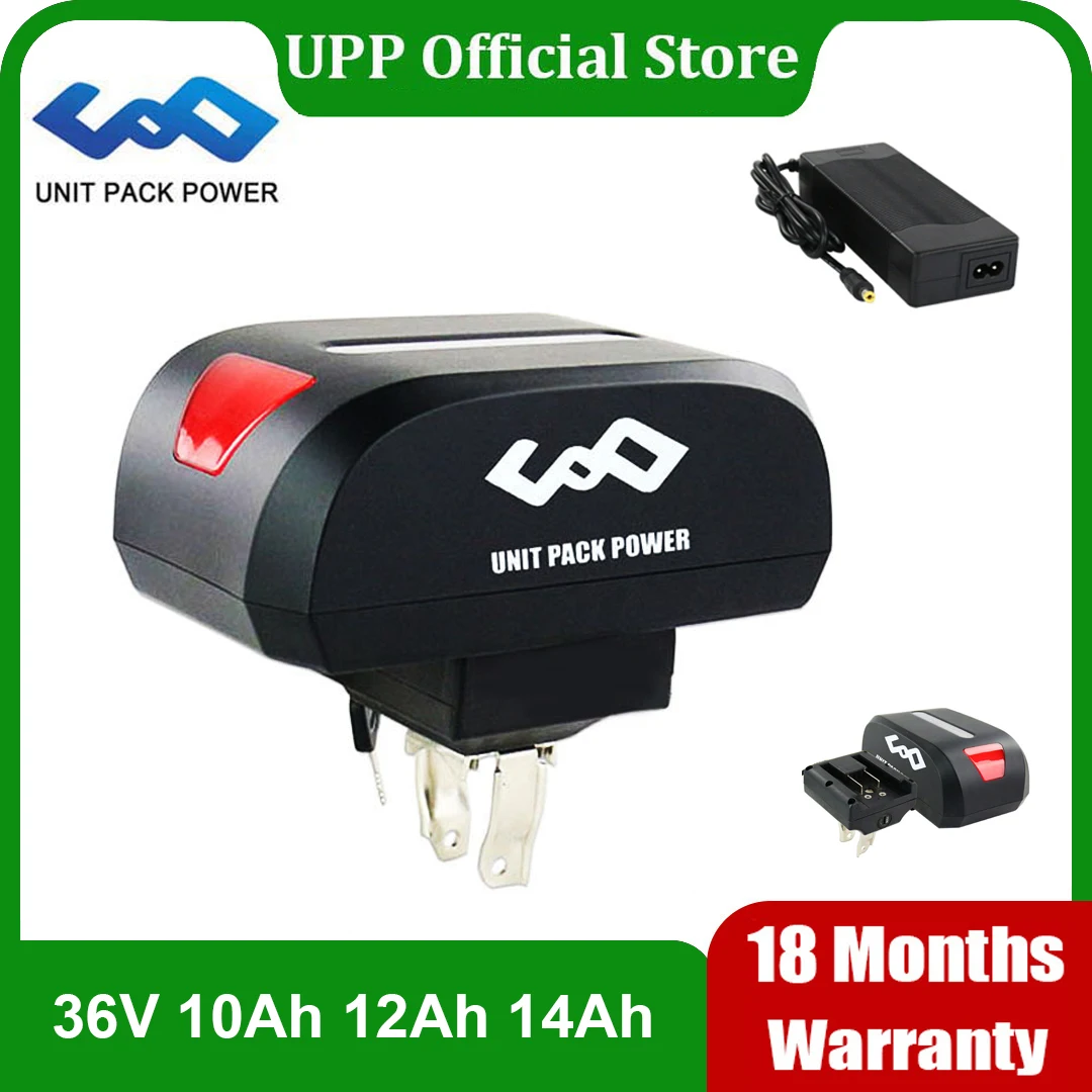Батарея eBike 36V 14Ah 12Ah 10Ah с 18650 Sanyo Li-Ion Cell для Bafang TSDZ2 250W 350W 500W электродвигатель для электровелосипеда
