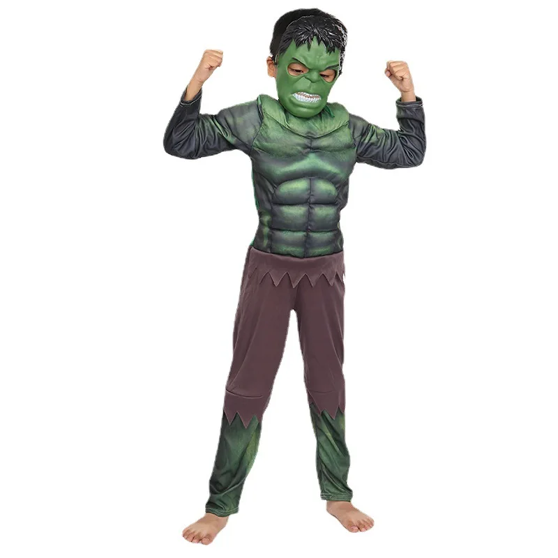 

Children's cosplay green set prom performances can be worn on Halloween