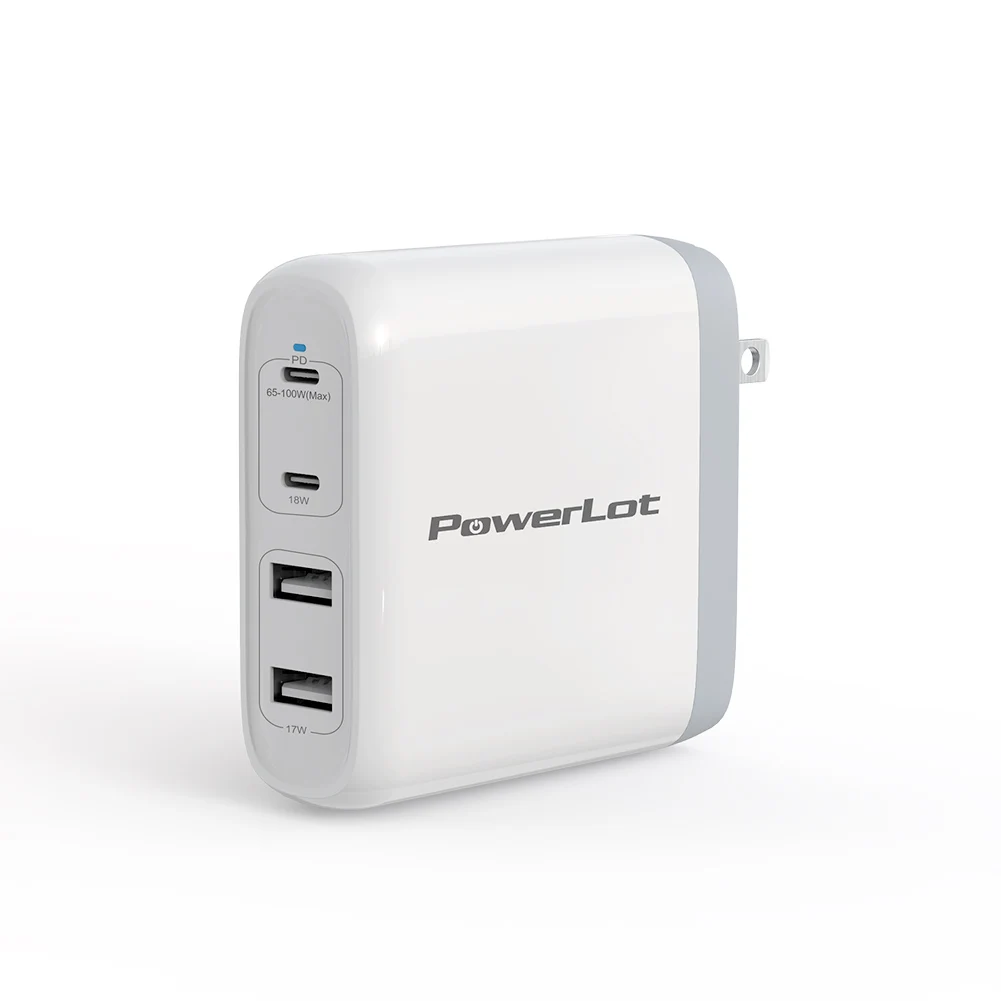 

Сетевое зарядное устройство с 4 портами USB Type-C, 100 Вт