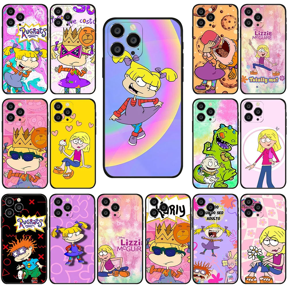 Силиконовая модель для VIVO Y93 Y55 Y55S Y53 Y69 Y71 Y70 Y11 Y12 Y15 Y95 Y91C Y73 Y10 Y3 Y3S чехол Lizzie McGuire Rugrats