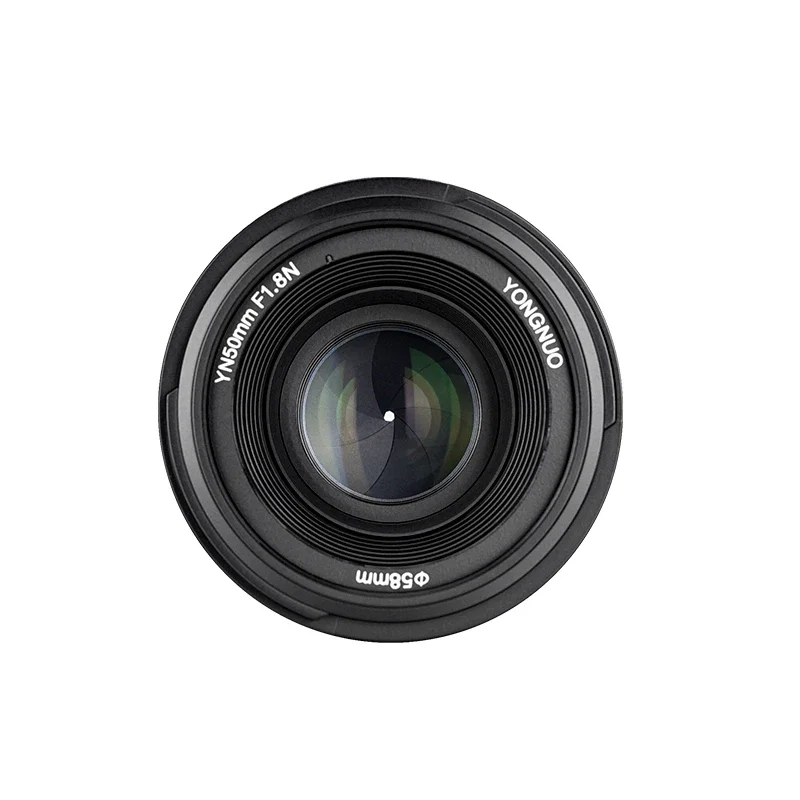 Фото Yongnuo YN50mm F1.8N 50MM Abertura de Lente Para A Câmera de Foco Automático Para Nikon D7200 D5300 D5200 D750 D500 D800 D700 D3 №3