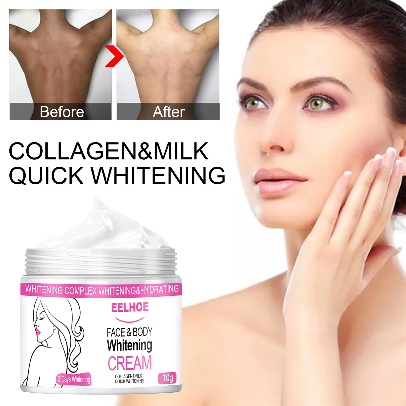 

Dark Spot Remover Body Whitening Cream Moisture Bleaching Cream Whitening Brightening Cream For Women Skin Face And Sensitive