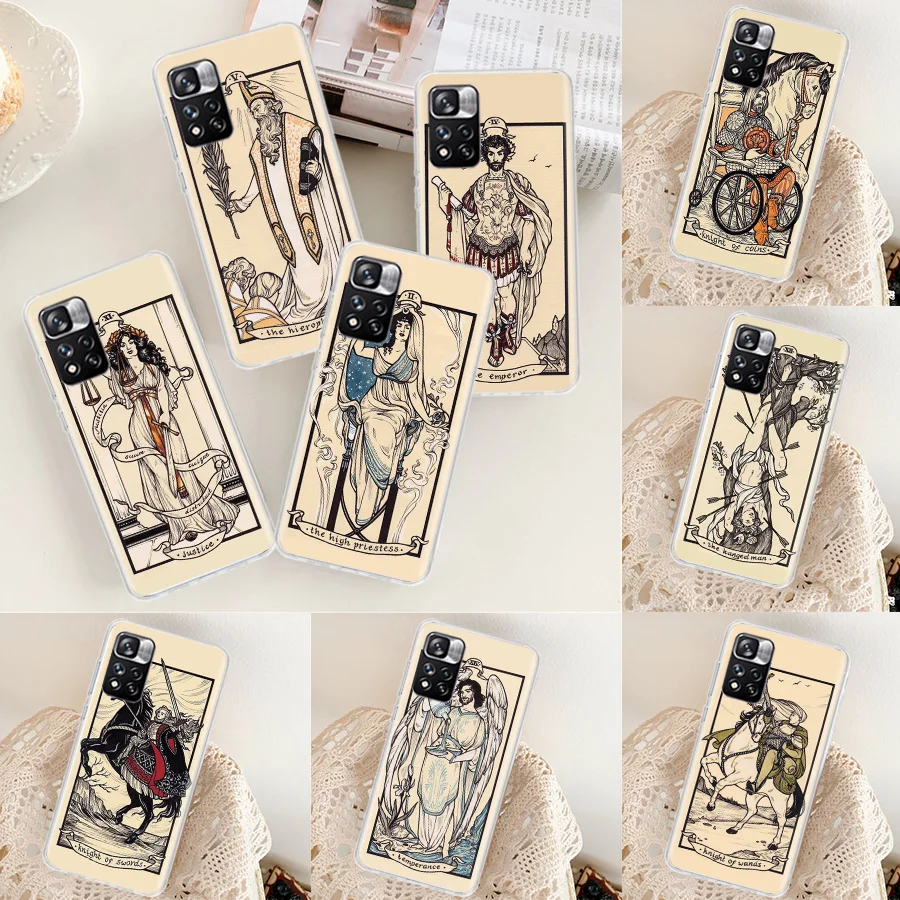 Tarot cards for Halsey HFK Phone Case For Xiaomi Redmi 10 10A 10C 10X 9 Prime 9A 9C 9T 8 8A 7 7A 6 Pro S2 6A K40 K30 K20 Cover C