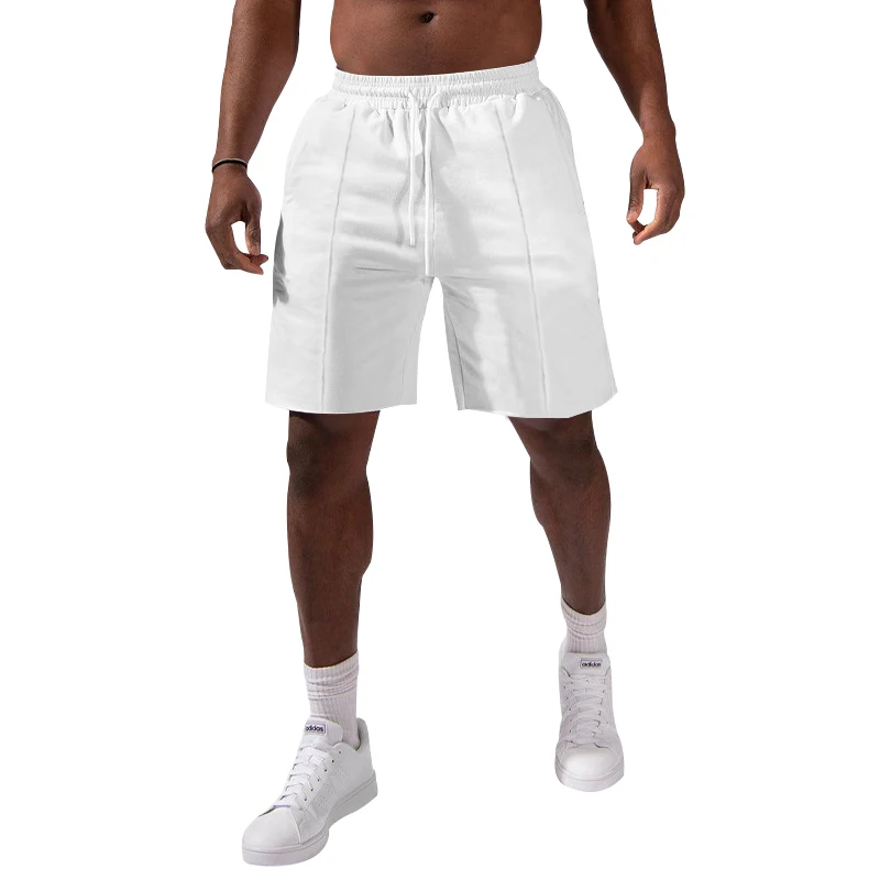 

Шорты мужские спортивные для спортзала, модные повседневные укороченные штаны для бега и фитнеса, лето