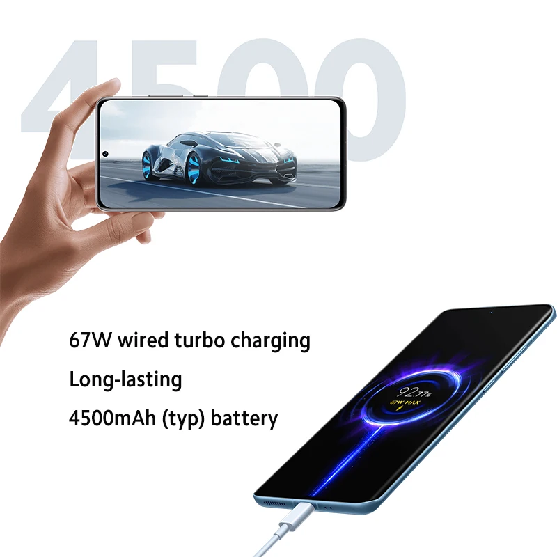 Najtaniej Nowa Xiaomi Mi 12X Globalna Wersja 128GB / 256GB 50MP Główny Aparat 120Hz AMOLED 4500mAh 67W Snapdragon 870 Octa Core Telefony Komórkowe