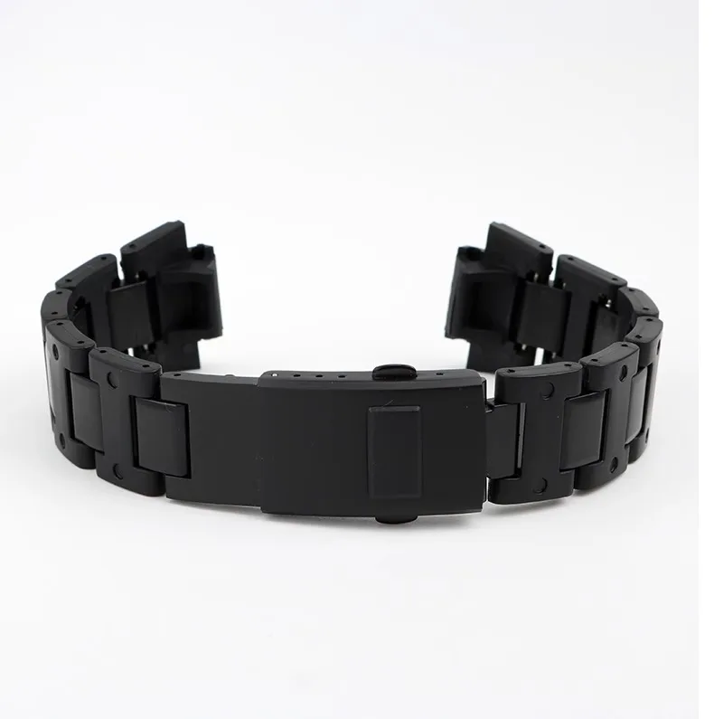 Подходит для мужских часов Casio серии GW-B5600, DW5600, GW-M5610, DW6900, GA2100 с квадратным корпусом, из композитного пластика и стали, ремешок 16 мм. (art.: 3920dccb8be2e) - 3920dccb8be2e