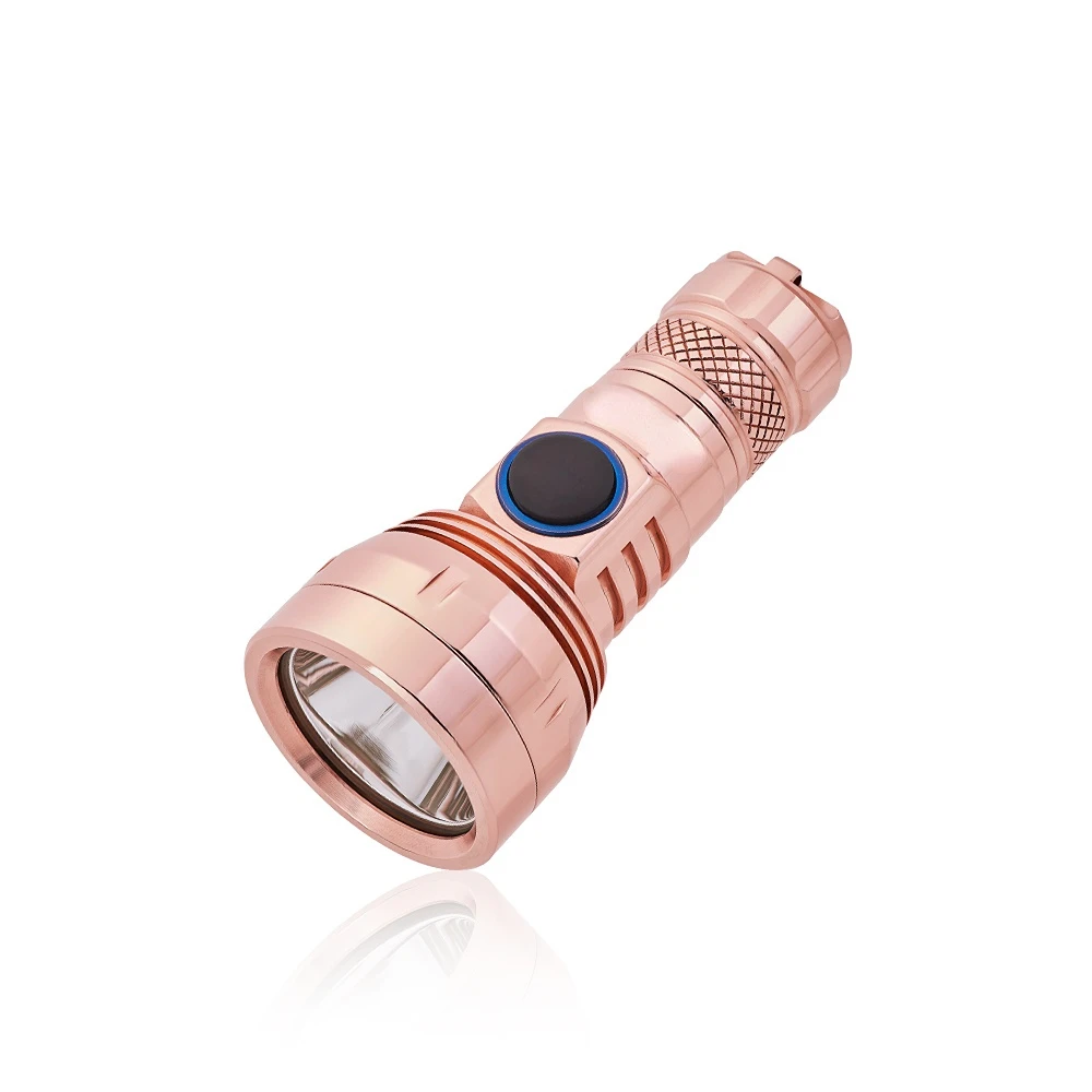 

45000 lumens 2022 new flashlight GT nano copper/brass 10180 battery 300m range mini super strong portable outdoor home flashligh