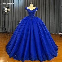 am001 crystal blue wedding dress v neck sequined wedding dresses for bride beading elegant dresses for women vestidos de gala