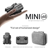 new product s65 remote control folding mini drone four axis high definition camera dual 4k aerial camera aircraft
