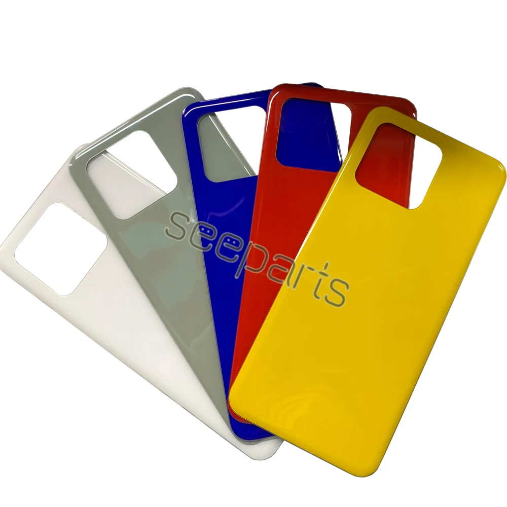 Новый чехол для аккумулятора Xiaomi 13 Задняя стеклянная панель задний корпус Mi13