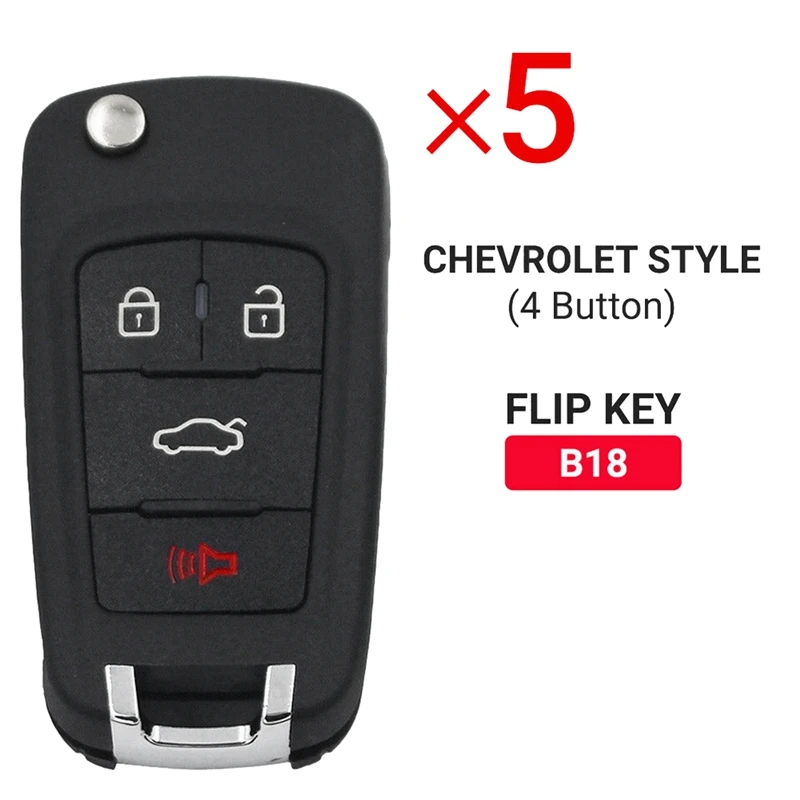 

5Pcs/Lot KEYDIY B18 Remote Car Key For KD900 KD900+ URG200 KD-X2 Mini Chevrolet Style