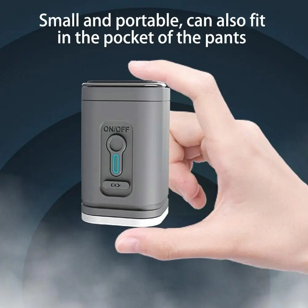 

Портативный Перезаряжаемый мини-насос с батареей 1200 мАч для пневматического матраса, кушетки, бассейна, поплавков, надувного бассейна, кровати, лодки Z7B4