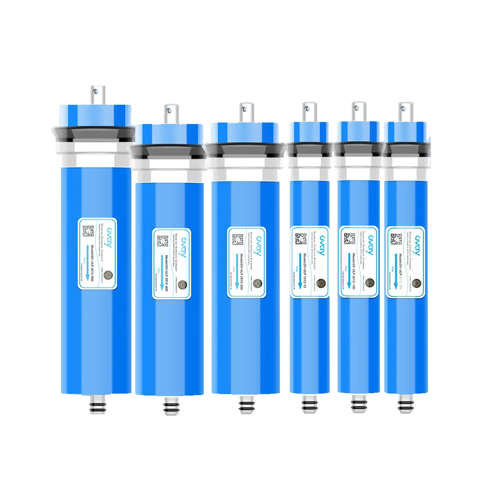 Aowei R0 Reverse Osmosis Membrane Water Purifier RO Reverse Osmosis Filter Element OVAY Membrane 1812-75G 100G 3013-400G
