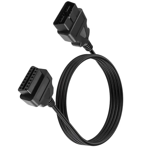 1.5m OBD-II OBD2 16 Pin Auto Car Male to Female Extension Cable Diagnostic Extender Cord Adapter 5FT