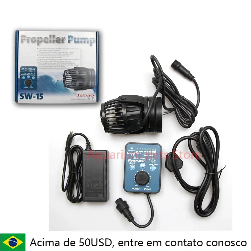 Jebao 2023 Новый SW ALW SLW MLW волновой насос аквариумный Водяной насос фильтр 12 В 24 в 7,5 Вт 10 Вт 20 Вт 30 Вт аквариумный Ультра тихий насос