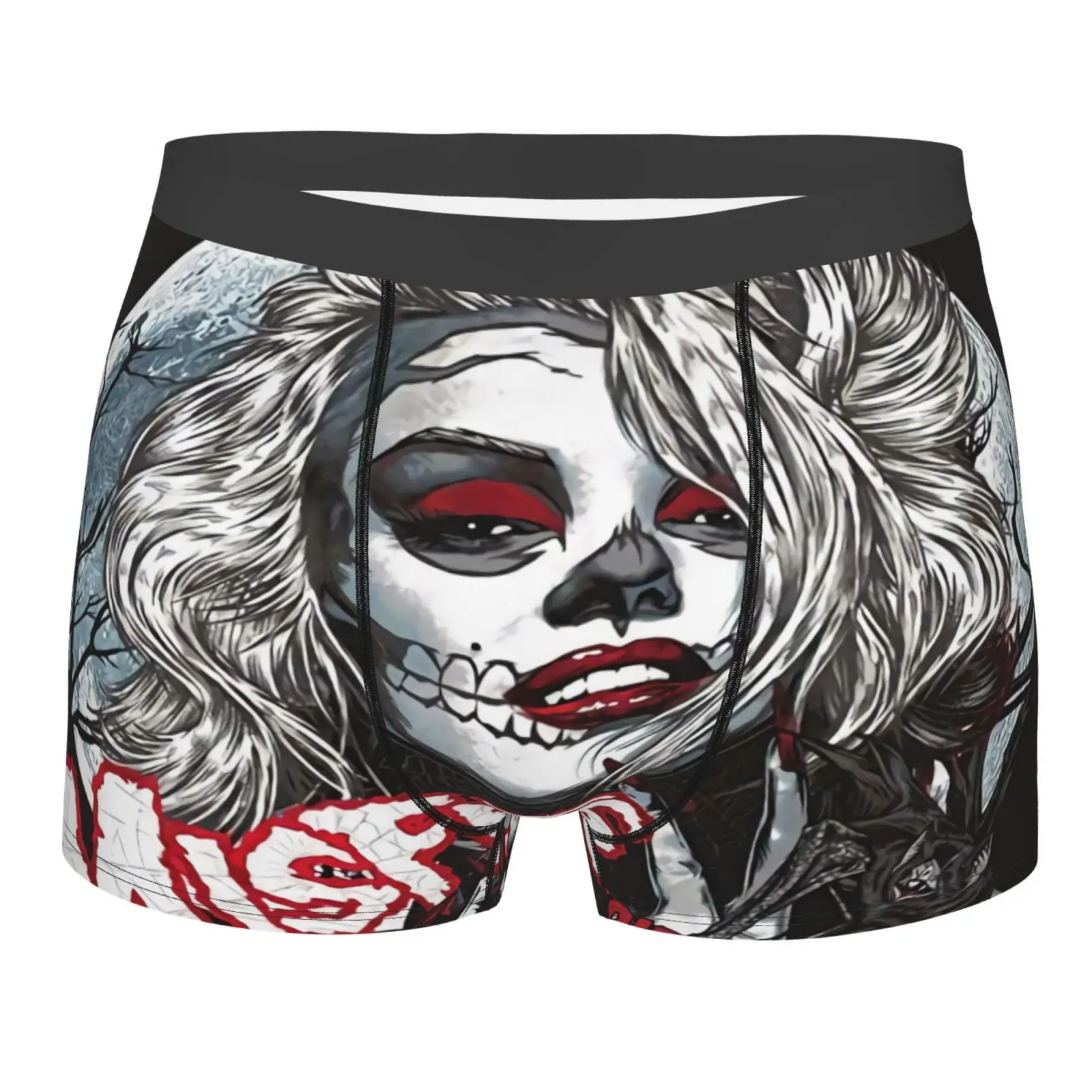 

Misfits Vampire Album Cover Men's Panties Mens Underwear Polyester Men Panties Boxer Homme Marque Luxe Polyester Men Pack Male
