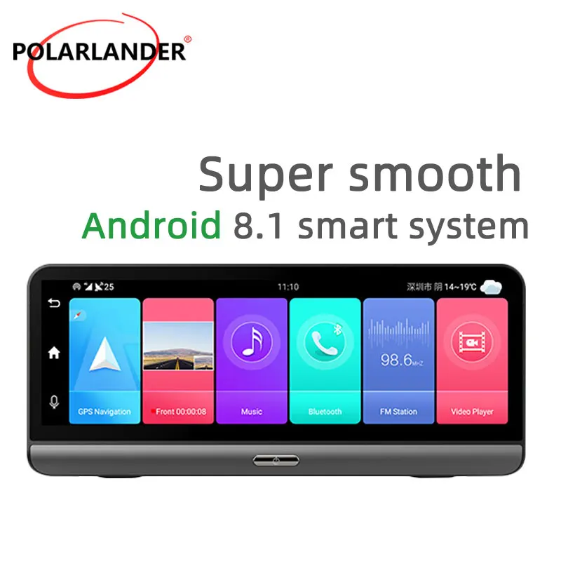 

Car Central Control Navigation 2+32G Voice Control Remote Monitoring Bluetooth Touch Screen WIFI 8" FM Android 8.1 With Camera