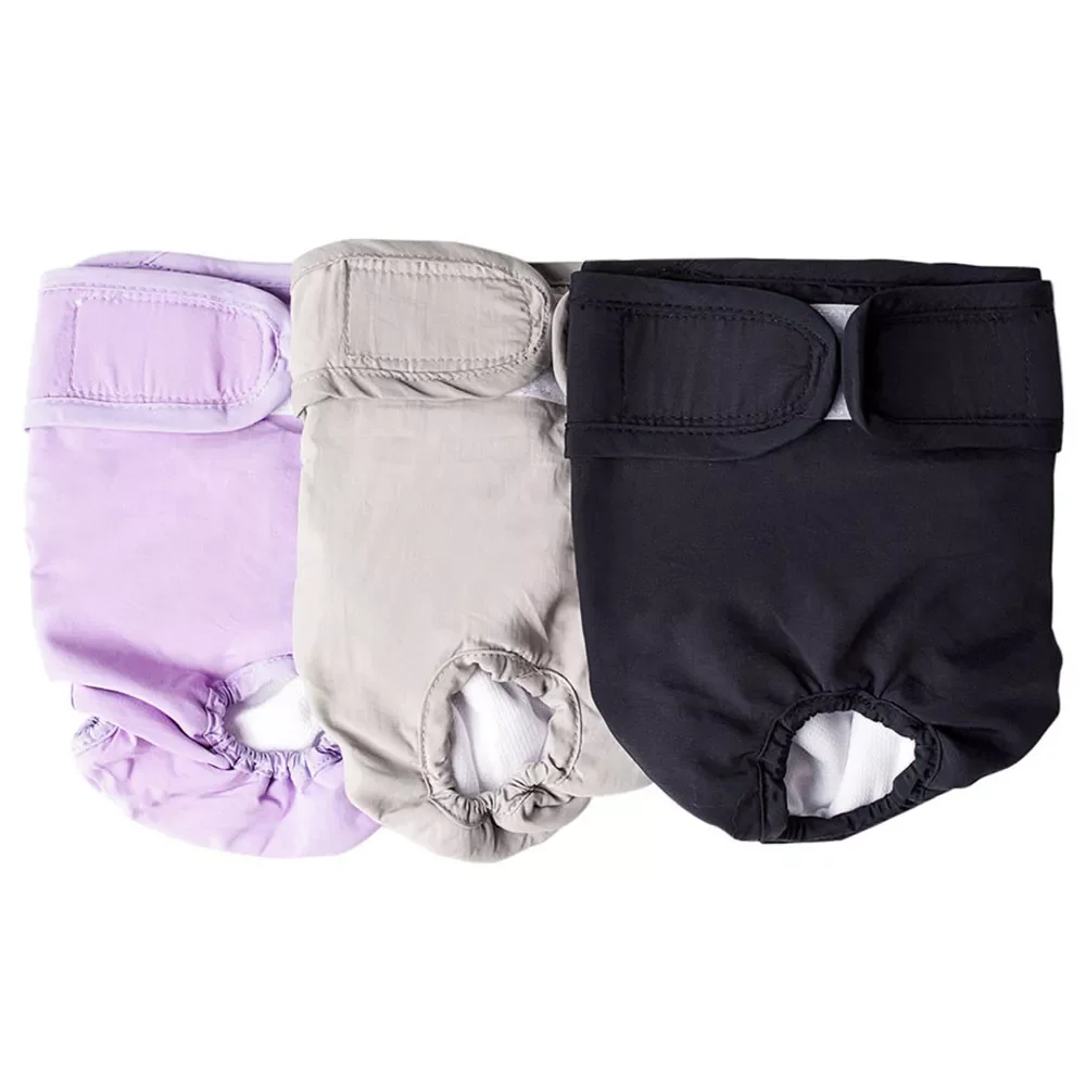 

No Leak Reusable Diapers Shorts for Large Dog Female Sanitary Big Dog Pet Puppy Cat Physiological Pants Panties Underwear Briefs