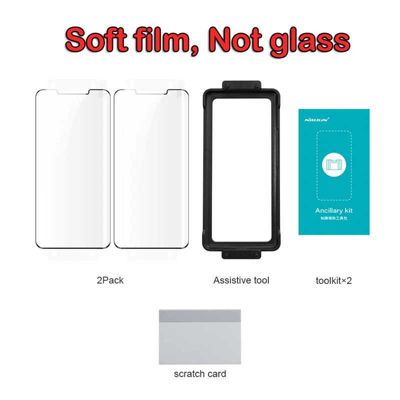 For Huawei Mate 50 Pro Film NILLKIN 2 Pcs Impact Resistant Curved Soft Film For Huawei Mate 50 Pro Screen Protector Not Glass