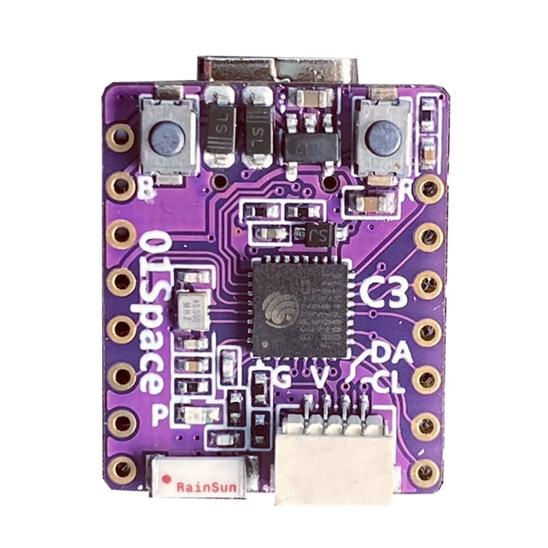 Макетная плата ESP32 C3 с ЖК-дисплеем 0 42 дюйма Wi-Fi Bluetooth низким энергопотреблением