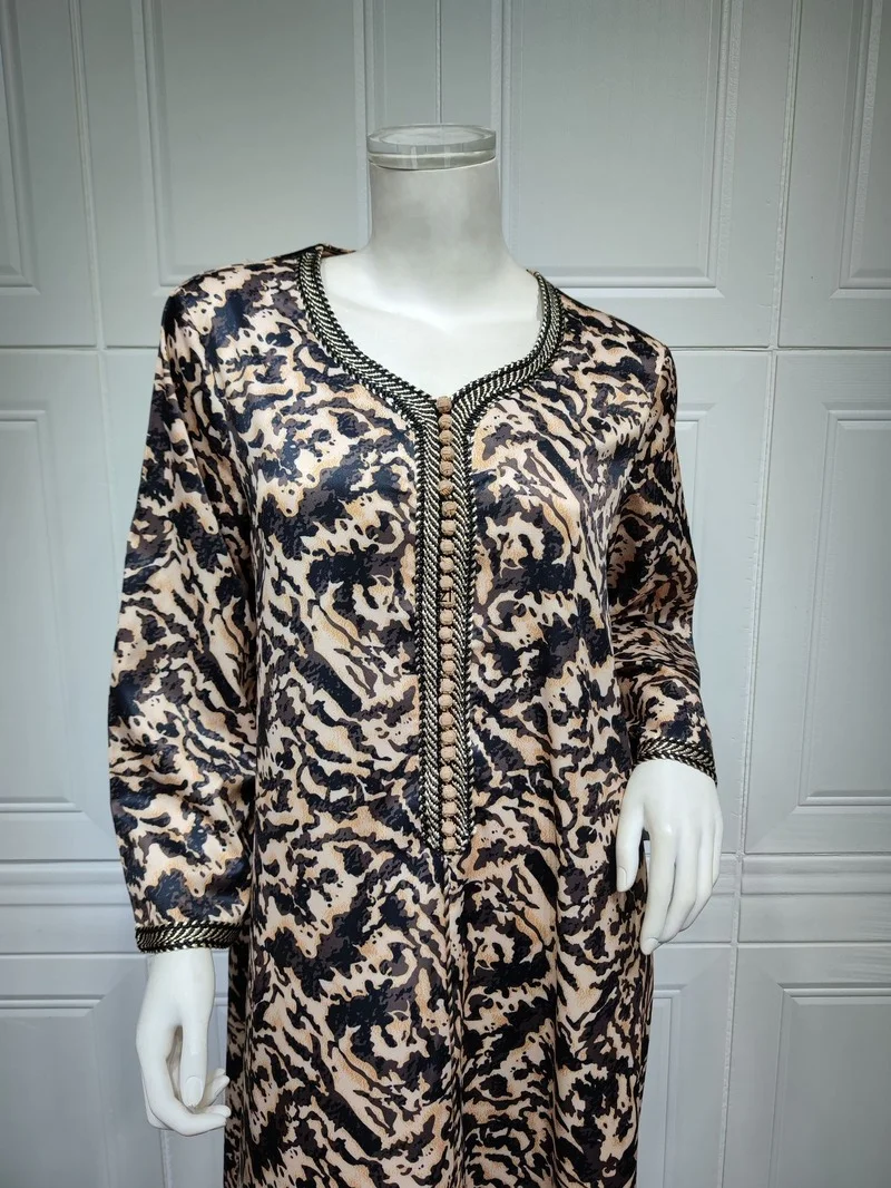 2022 Dubai Arabic Turkey Muslim Hijab Dress Islam Clothing Maxi Dresses Abayas for Women Robe Longue Femme Musulmane Djellaba