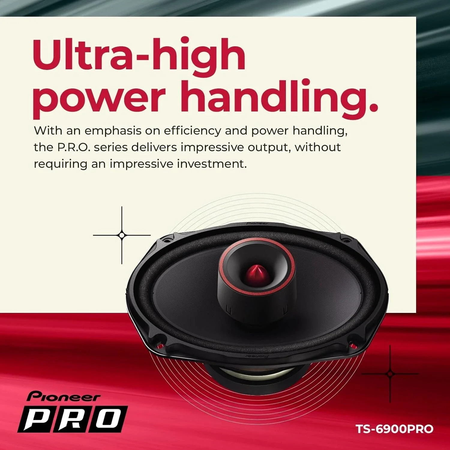 Фото Pioneer TS-6900PRO 6X9 