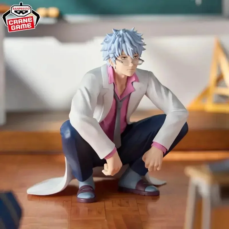 Фото Оригинальная коллекционная фигурка Bandai Banpresto Ginpachi Sakata из серии Class 3-Z, статуэтка, украшение для рабочего стола и подарок (в наличии) №3