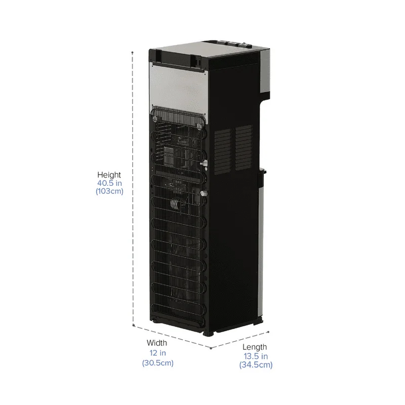 

Free shipping Series Self Bottom Loading 3-5 Gallon Capacity -Temperature Water Cooler Dispenser with Hot Water To 198 Degrees