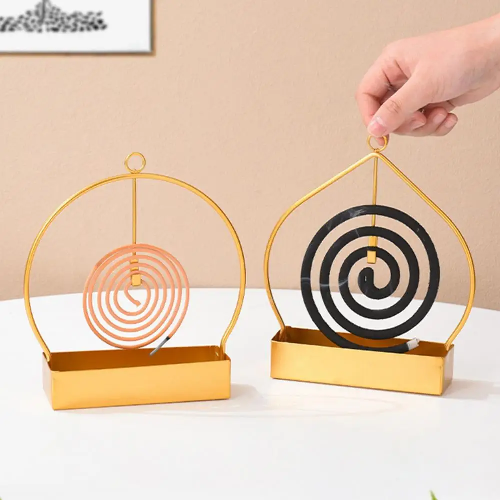 

Simple Mosquito Coil Rack Lightweight Sturdy Construction Mosquito Coil Tray with Base Delicate Mosquito Coil Tray for Home