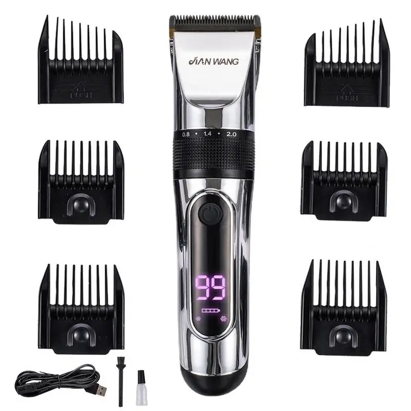 

Barber Hair Trimmer Rechargeable Hair Cutting Razor With Low Noise Short Hair Trimming Device With Strong Motor For Boyfriend