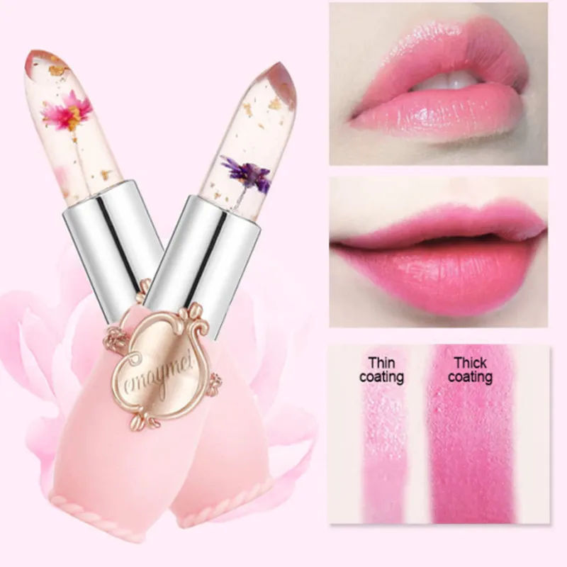 

Women Lipsticks Waterproof Long-lasting Cosmetics Color Chang Moisturizer Pink Lip Blam Korean Makeup Products Tool Cosmetics