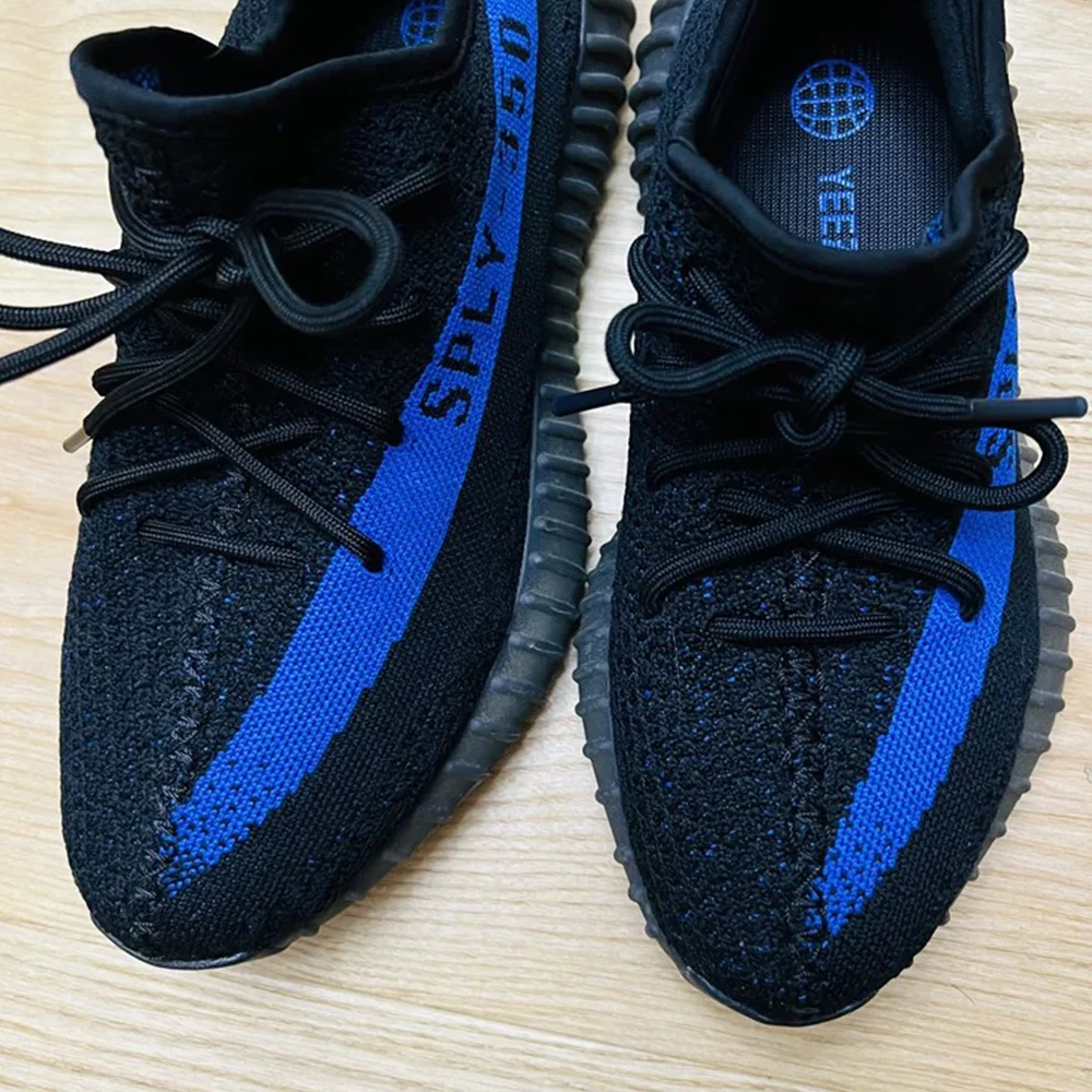 Фото 2025New Круглые Шнурки Светло-Голубые 100/120/140см для Yeezy 350/700v3 и Ботинки Мужчины/Женщины Массивная Обувь №3