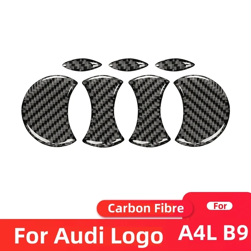 Для Audi A4L A4 B9 2017-2019 внешние аксессуары автомобильный задний логотип декоративная