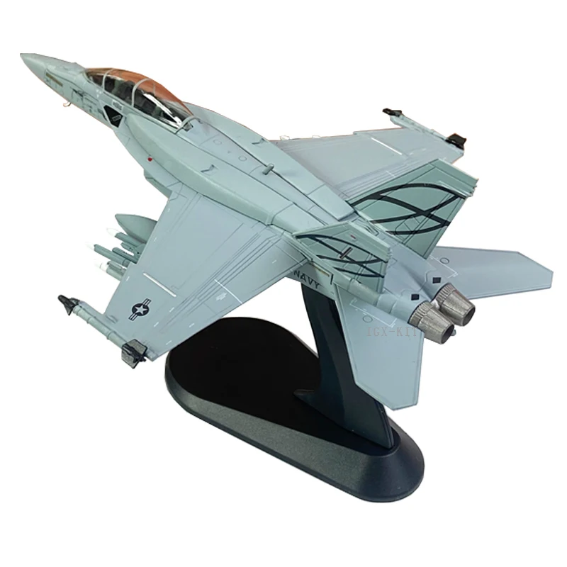 1/100 армия США F/A-18F F-18 Ultimate Hornet F18 корабельный истребитель готовая литая под