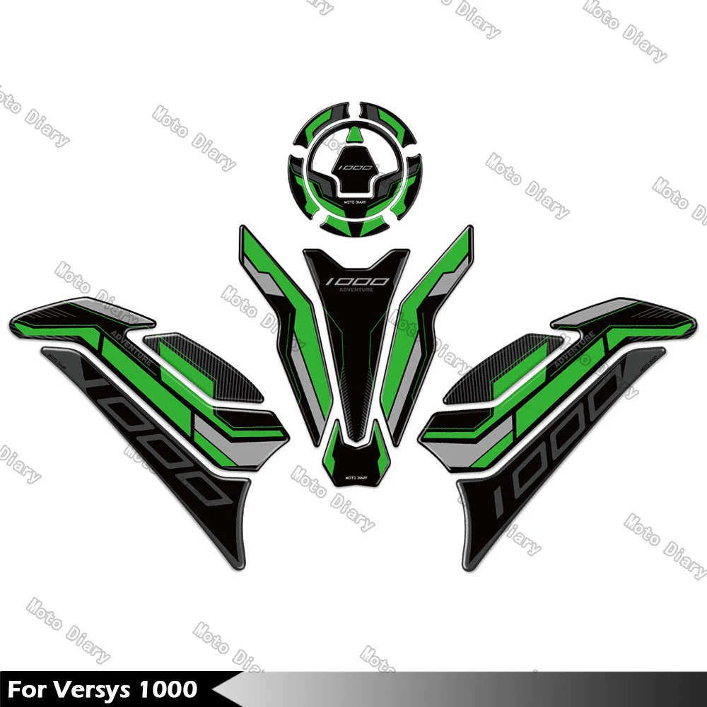 

3D наклейка на топливный бак, крышка масляного газа, наклейка, защитная крышка, водонепроницаемая для Kawasaki versys 1000 VERSYS 1000 versys 1000 se