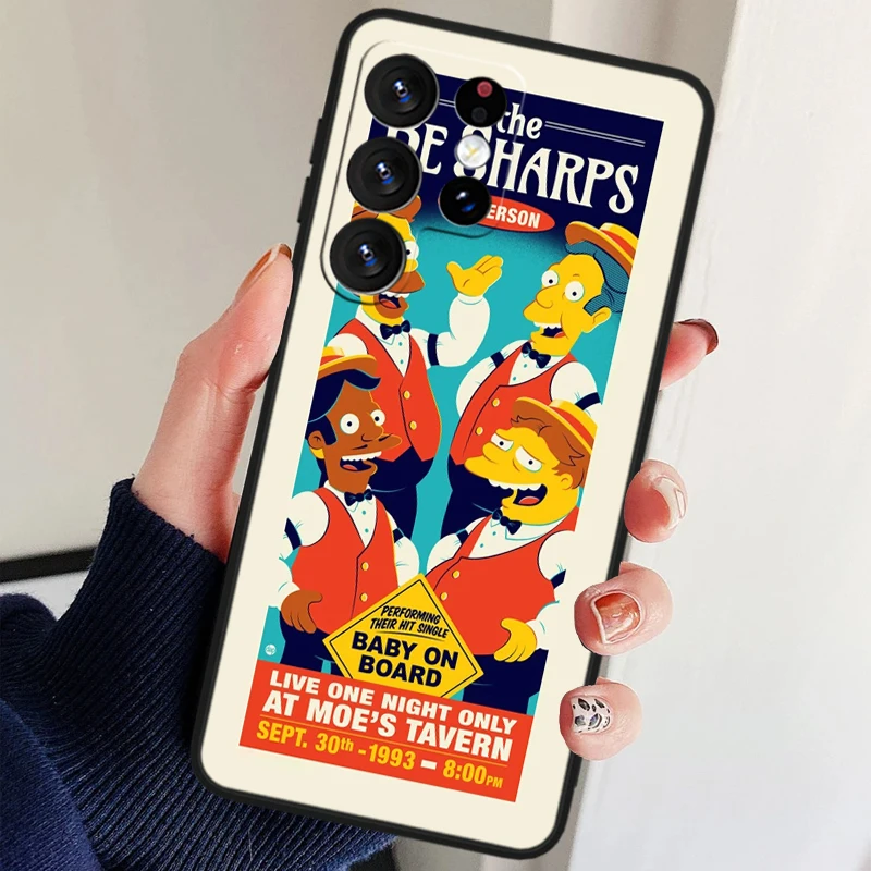 Милый чехол из ТПУ для Samsung Galaxy S24 S23 S22 S21 S20 FE S10e S10 Ultra Plus