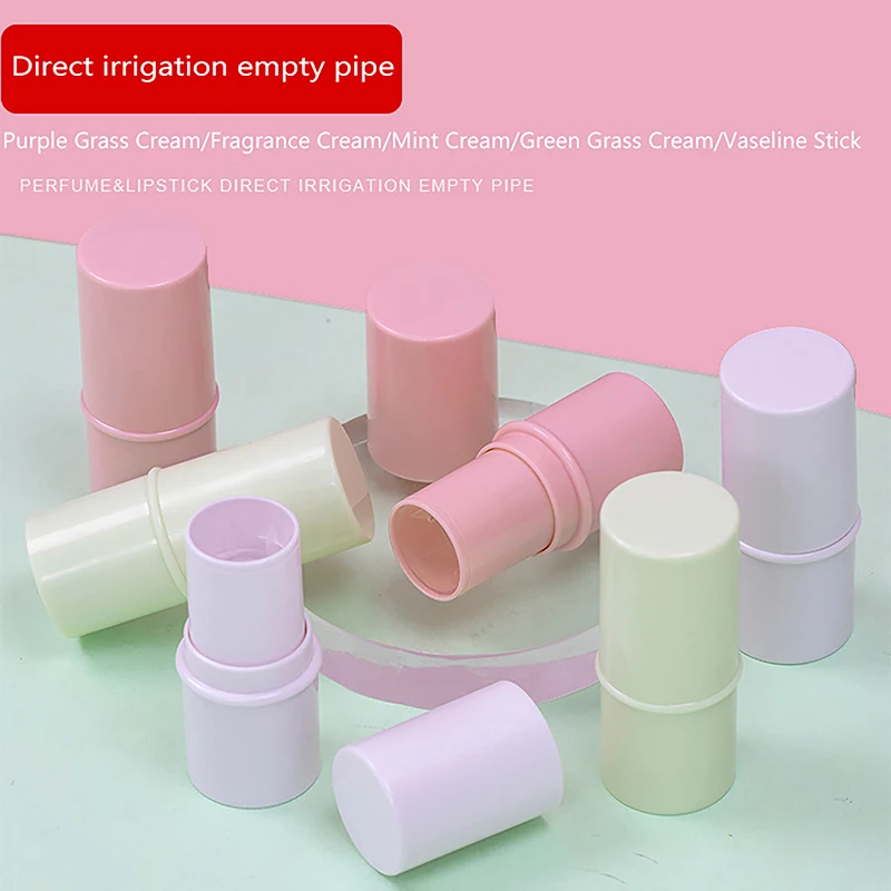 

6g Refillable Lipstick Tube Lip Balm Container Empty Cosmetic Containers Lotion Container Travel Bottle