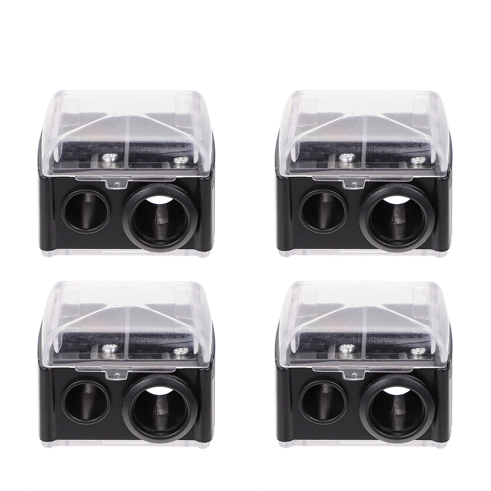 

4pcs Eyeliner Sharpener Makeup Pen Sharpener Tool (Black